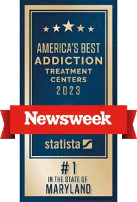 #1 Addiction Treatment Center in Maryland according to Newsweek Magazine